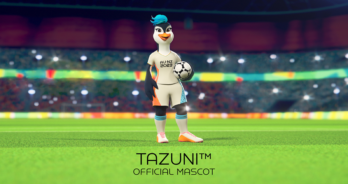 Meet Tazuni, the footballloving penguin who is the FIFA Women's World