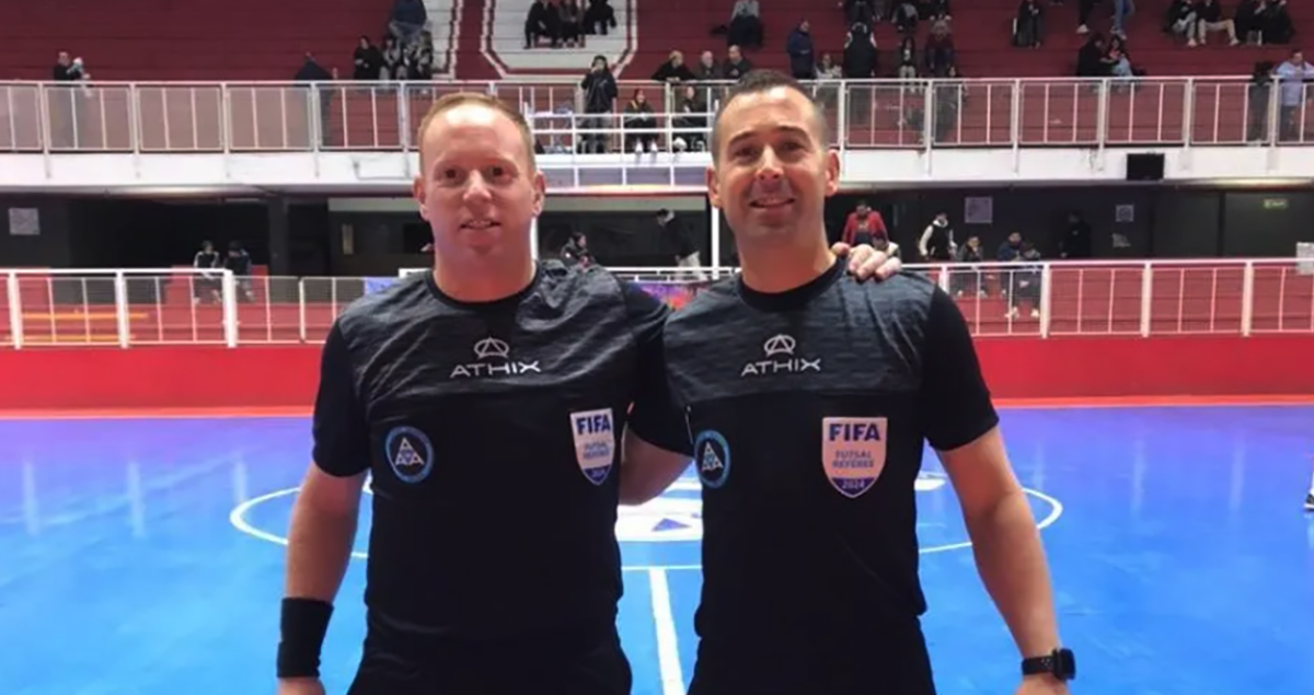 Los árbitros de Nueva Zelanda tendrán la oportunidad de arbitrar en la máxima competición de fútbol sala de Argentina